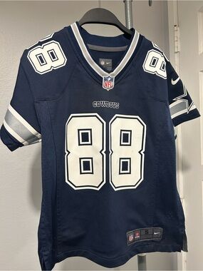 Nike Dallas Cowboys Youth #88 Bryant Navy Short-Sleeve Jersey Youth Small (8)
